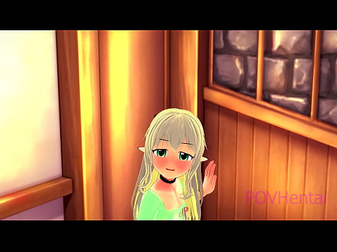 ❤️ (Mahanga) Ka awhina te kotiro Elvish ki te horoi i to kanohi. ❤️❌ Karekau Kounga i a matou ❌️❤